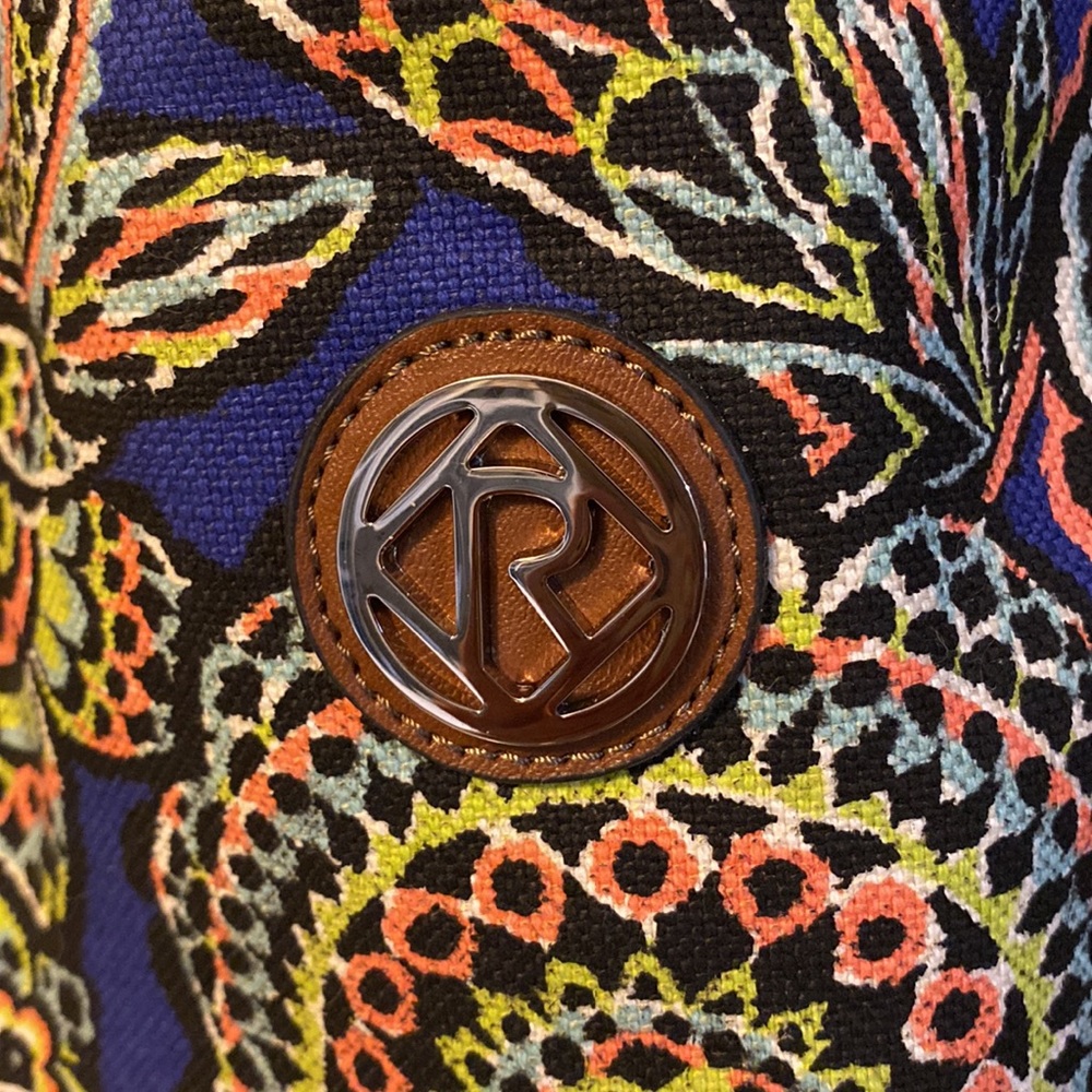 Relic • Bold Blue Paisley Bag - Picture 2 of 6